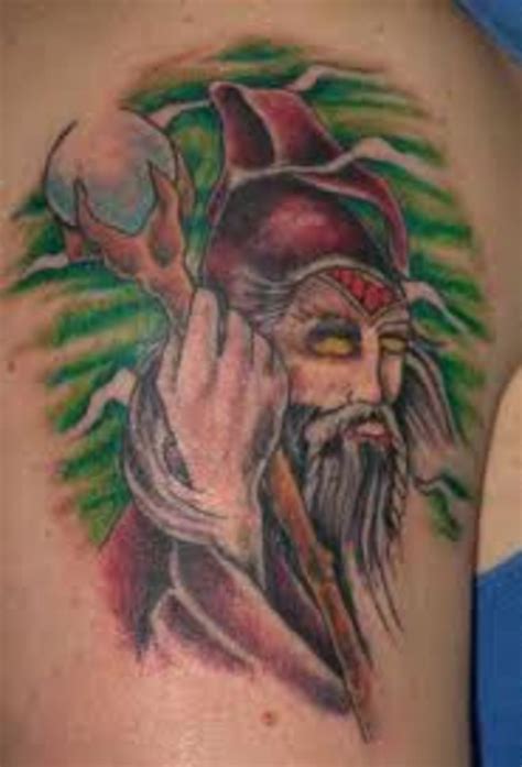 Wizard Tattoo Designs and Meanings | TatRing