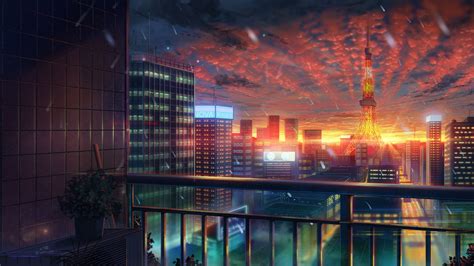 Anime City Live Wallpaper Pc ~ 4k Anime City Sunset Wallpapers | Bogurawasubs Wallpaper