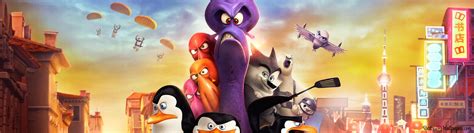 Penguins of Madagascar movie 4K wallpaper download