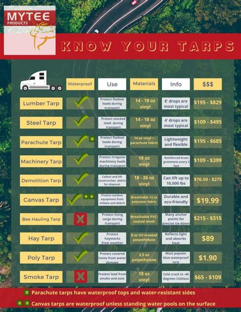 10 Different Types of Tarps: A Complete Guide to Tarping