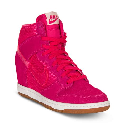 Nike Dunk Sky Hi Sneakers in Pink (PINK FORCE) | Lyst