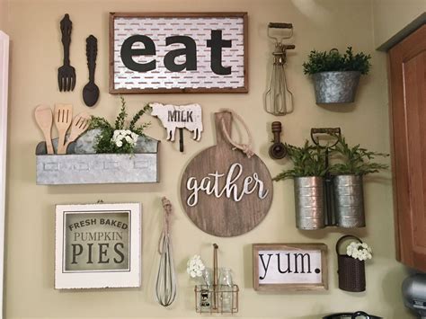 26+ Farmhouse kitchen wall ideas style | classicfarmhouse