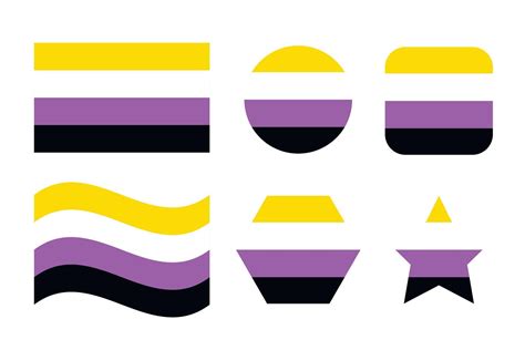 Non Binary Flag Art - Nesta Adelaide