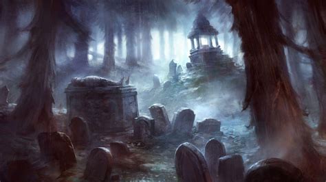 Gothic Graveyard Wallpapers - Top Free Gothic Graveyard Backgrounds - WallpaperAccess