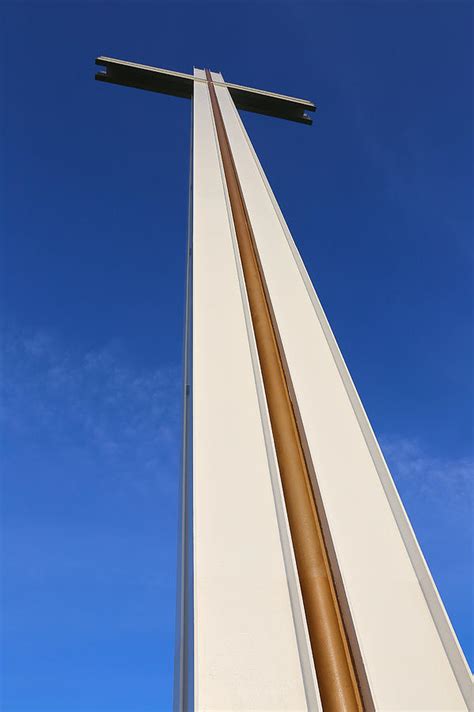 Sunlit Papal Cross in Dublin Photograph by Semmick Photo