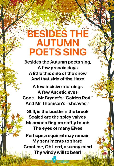 19 Beautiful Autumn Poems For Kids To Fall For