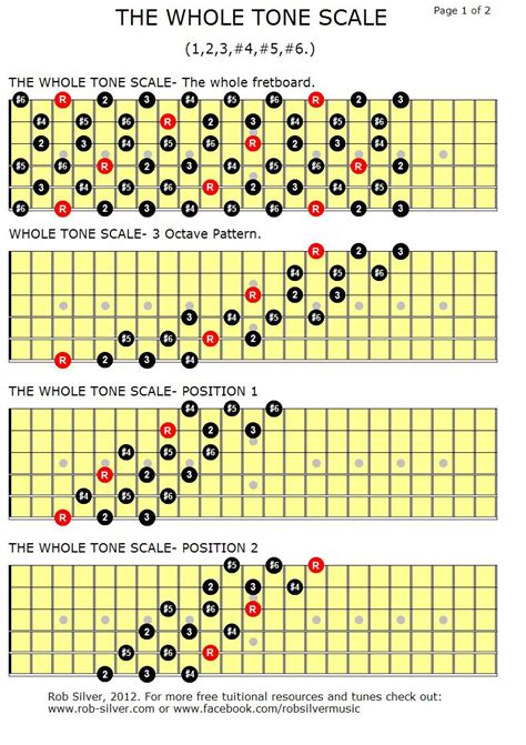 ROB SILVER: THE WHOLE TONE SCALE