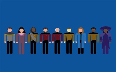 Star Trek characters illustration, Star Trek, minimalism, Crew, USS Enterprise (spaceship) HD ...