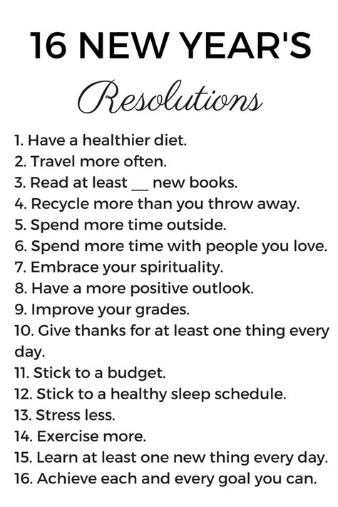 Prep For A Day: NEW YEAR'S RESOLUTIONS