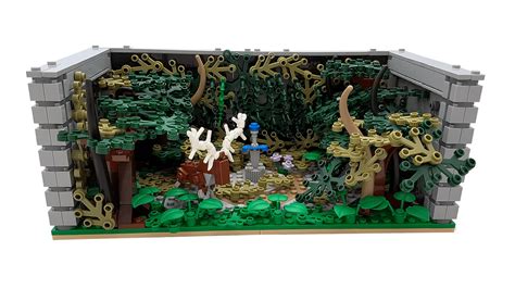 The Legend of Zelda - Breath of the Wild MOC - The Lost Woods : lego