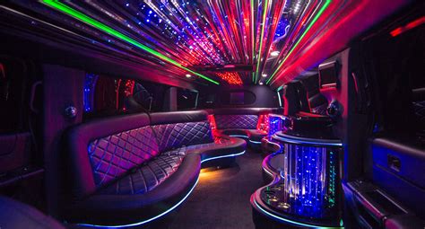 inside-limo - Bakersfield Limousine and Transport