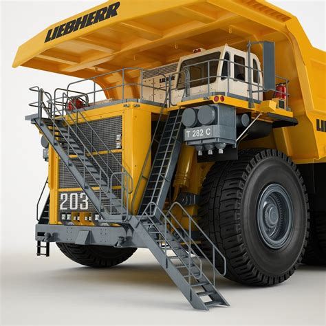 Mining truck liebherr model - TurboSquid 1404402