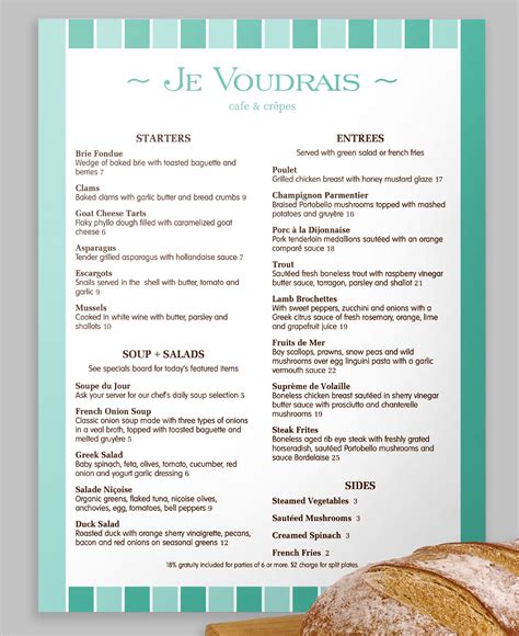 French Menu Design | Hot Sex Picture