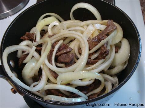 Filipino Recipe Pigar Pigar (Beef Stirfry) « Magluto.com - Filipino ...