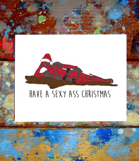 Deadpool Christmas Card – LetMeDrawYourPicture