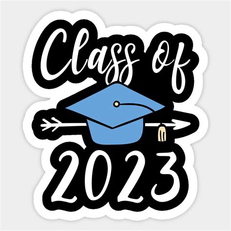 Class Of 2023 Senior Graduation by kateeleone97023 in 2023 | Graduation stickers, Graduation ...