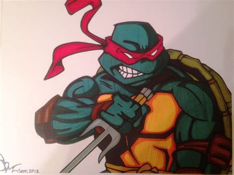 Tmnt Drawings Raphael