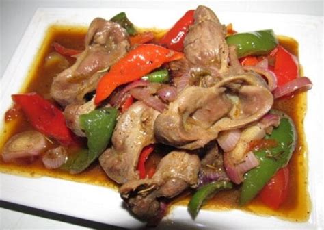 CHICKEN GIZZARD STIR FRY RECIPE - Nigerian Women Blog