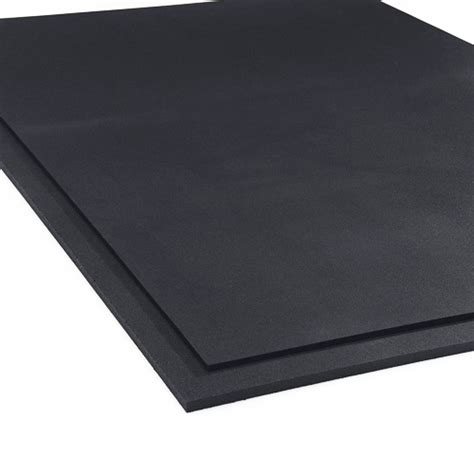 Anti-Skid 4x6Ft x 1/2In Gym & Weights Eco Natural Rubber Mat