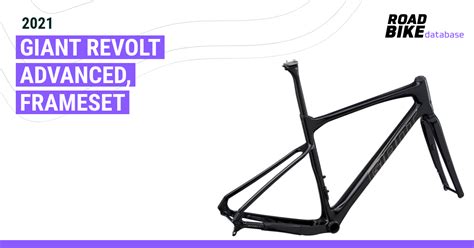 2021 Giant Revolt Advanced, Frameset - Specs, Reviews, Images - Road Bike Database