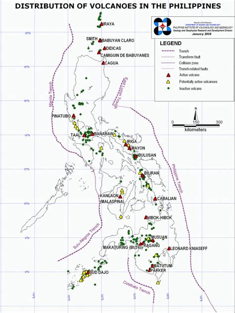 Active Volcanoes In The Philippines Map 2024 - Candy Corliss