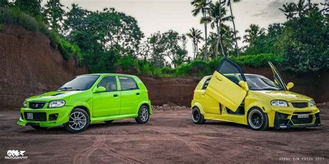 Twin Modified Maruti Alto 800s Don Hot Hatch Guise