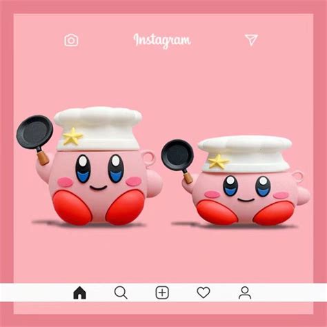 Kirby Cute Style Airpods Pro & Airpods 1/2 Protective Silicone - Etsy