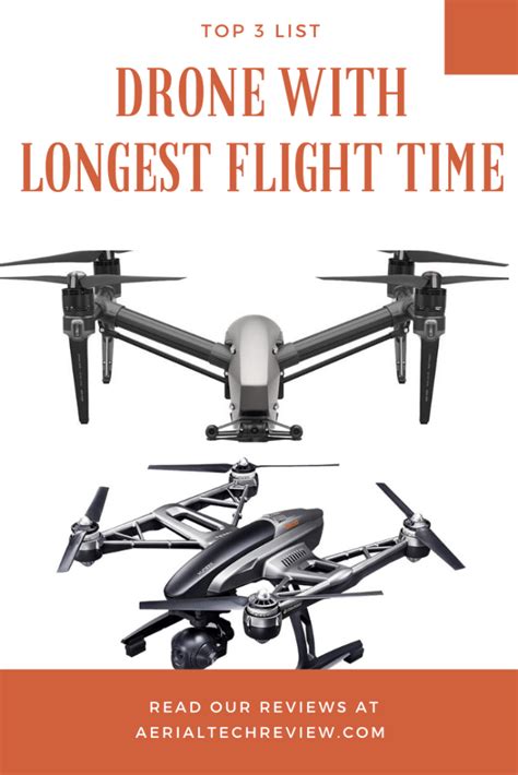 What is the best drone with longest flight time? - AerialTechReview