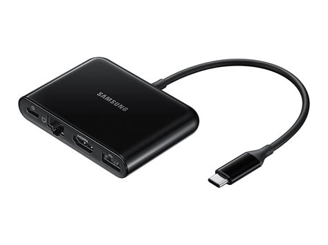 Multi-Port USB-C Adapter, Black Mobile Accessories - EE-P5000BBEGWW | Samsung US