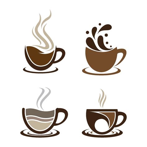 Coffee cup logo images set 2173346 Vector Art at Vecteezy