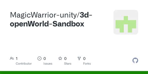 GitHub - MagicWarrior-unity/3d-openWorld-Sandbox