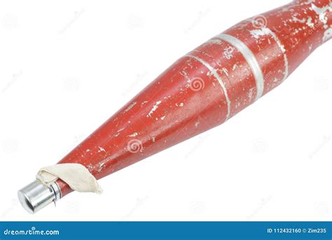 Anti Tank Recoilless Gun Projectile Stock Photo - Image of holding ...