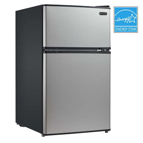 MRF-340DS Whynter 3.4 cu.ft. Energy Star Stainless Steel Compact Refrigerator/Freezer - Whynter