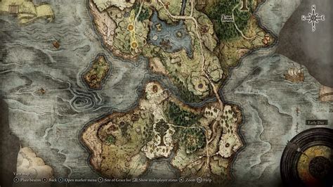 Elden Ring Map - Markers, Beacons, Dungeons, and More | GameWatcher