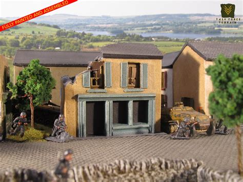 20mm, Buildings, Terrain, Wargames Terrain, World War 2 - 20mm WW2 building - Gallery - DakkaDakka