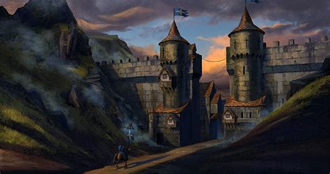 Medieval Castle Concept Art