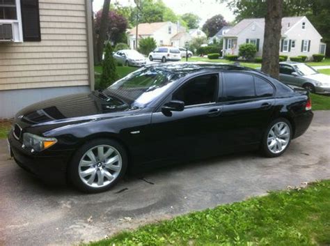 Buy used 2004 BMW 745i Sport pkg, black/ black, LOW MILES! NO RESERVE!! in North Dartmouth ...