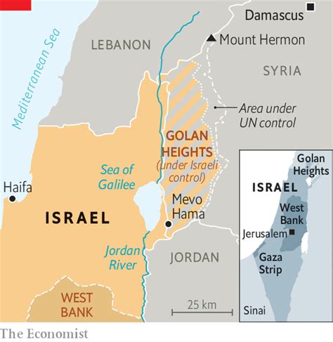 Golan Heights Map Middle East – Get Map Update