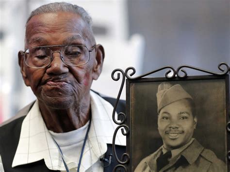 Oldest living WWII veteran Lawrence Brooks has died at age 112 : NPR