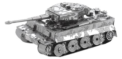 Toys & Hobbies Fascinations Metal Earth Tiger I Tank German WWII Laser Cut 3D Model Toy Models ...