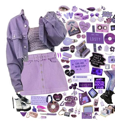 purple 💜 Outfit | ShopLook | Retro outfits, Aesthetic clothes, Cute outfits