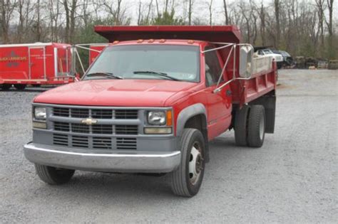 Buy used 1995 Chevy 3500HD 10' Dump truck Turbo Diesel in Mechanicsburg, Pennsylvania, United ...