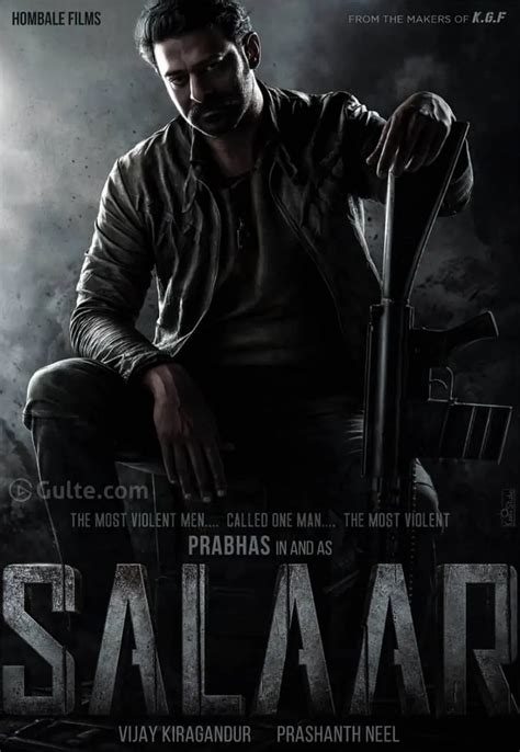 Poster Look : Prabhas In & As 'SALAAR'