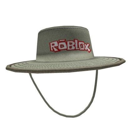 This Hat Still Has The Old ROBLOX Logo. : roblox