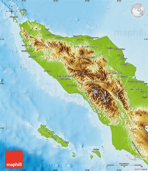 Aceh Indonesia Map