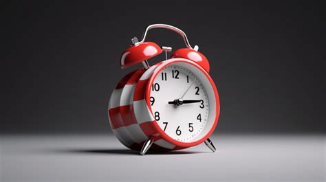 Red Alarm Clock PNG Transparent, Cartoon Red Alarm Clock, Cartoon, Clock, Simple PNG Image For ...