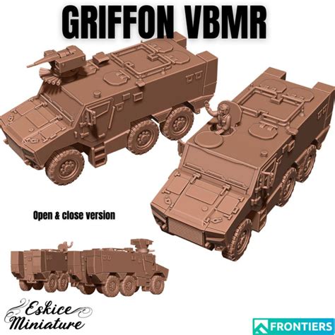 3D Printable VBMR Griffon - 28mm by Eskice Miniature - Aron