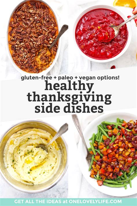 Our Best Healthy Thanksgiving Side Dishes • One Lovely Life