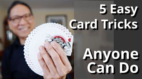 5 Easy Card Tricks That Anyone Can Do - Learn These Amazing Card Tricks for Beginners