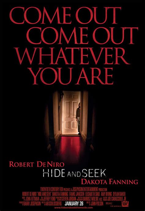 Hide and Seek (2005) Poster #1 - Trailer Addict